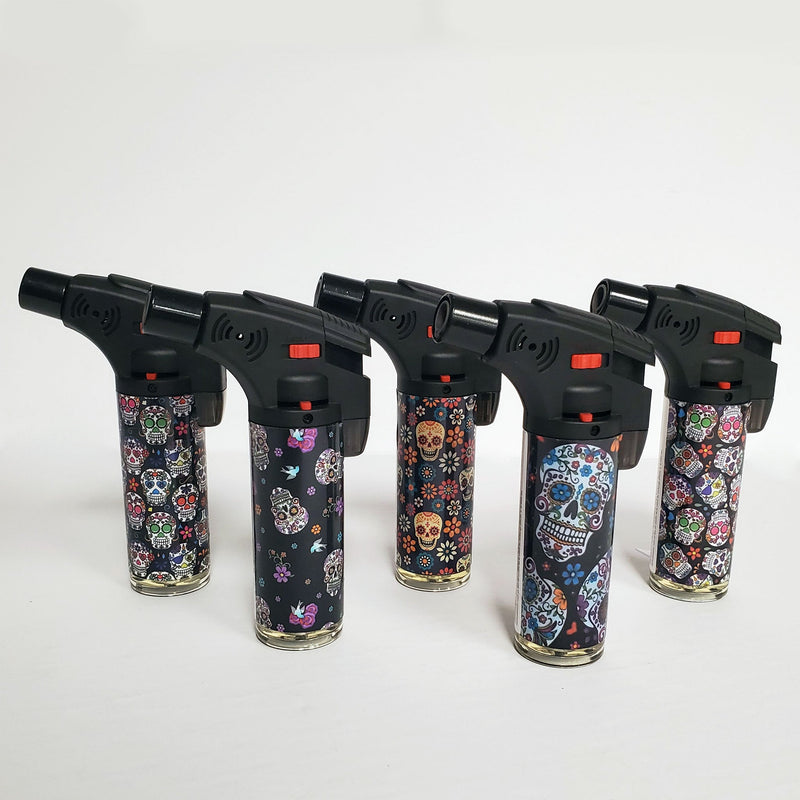 Soul- Torch Sugar Skull Design