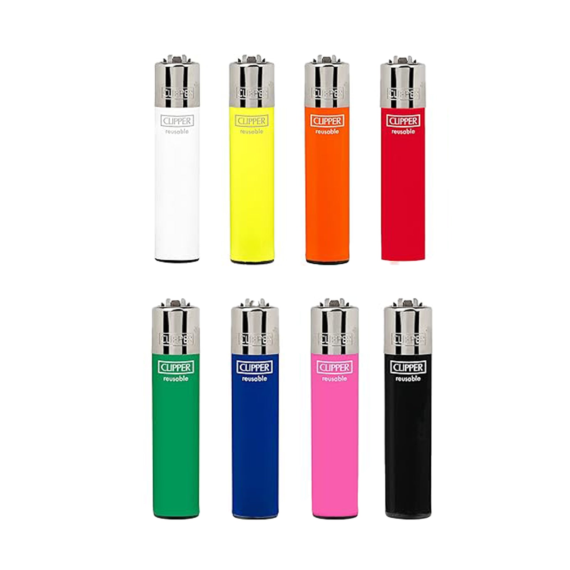 Lighter Complected Classic Large Lighter Solid Assorted Colours (48 lighters + 5 Free)