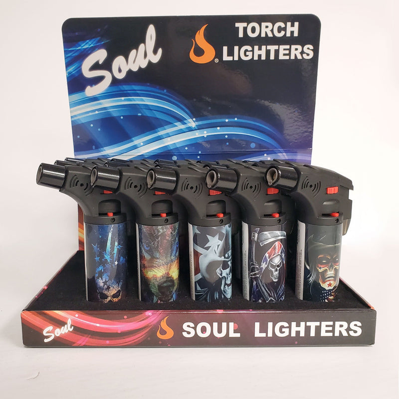 Soul- Torch Western Grim Reaper Design