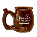 ROAST AND TOAST "KUSH AND COCOA" BROWN PIPE MUG Mug Pipe Roast and Toast Gifts