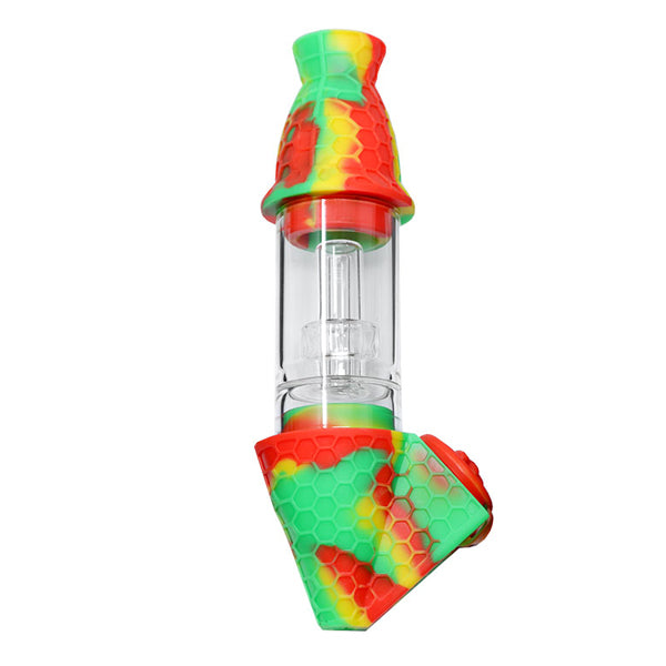 O 8 inch Silicone Nectar Collector Bubbler [WP-28]