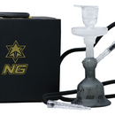 NG-13 inch Sandblasted Hookah Set [TD-2] Hookah High-End Brands Glass Black