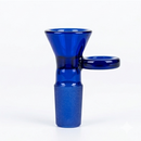 Cheech Glass | 14mm Full Colour Bowls Bowl · Popper Smoking Cat Distribution Blue
