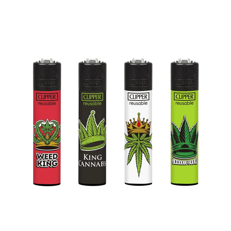 Clipper Lighter - Leaf Print