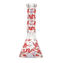 SC Castle Glassworks Lucky Dragon 12" 9mm Beaker Bong