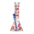 SC Castle Glassworks Lucky Dragon 12" 9mm Beaker Bong