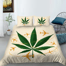 Mr Johnny Green | Digital Printed 3Pcs Queen Size Duvet Cover Blanket Canadian Distributor M015