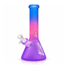 12.5" Frosted Gradient Diamond-Cut Beaker