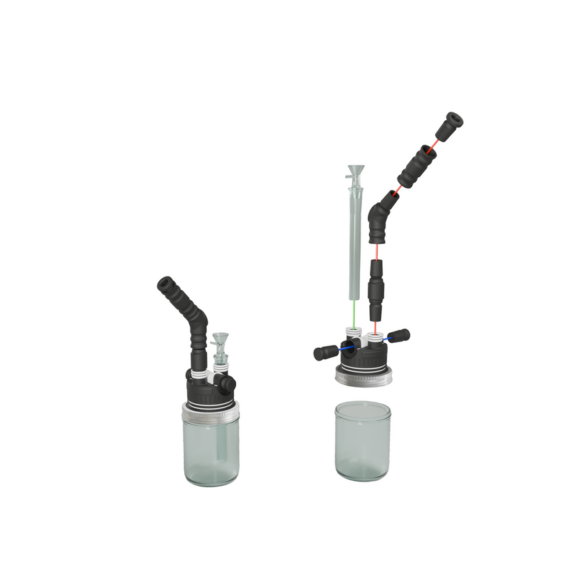 O MCS | Single Jar Modular Cannabis System – Compact & Expandable Starter Kit