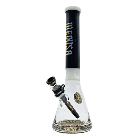 O Medusa | 16" 7mm Glass Beaker Bong – Premium Thick Glass