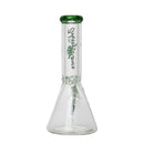 Johnny Green 12″ 9mm Beaker With Elephant Joint With Grid Percolator Slide – Green (MJG-002) Glass Bong Canadian Distributor