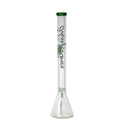 Johnny Green | 24″ Beaker Bong – 9MM Thick Bent Neck with Grid Percolator Slide (MJG-010) Glass Bong Canadian Distributor