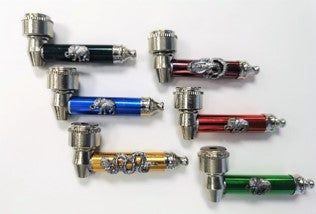 Metal pipe with Animal details