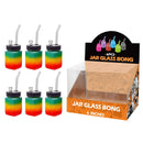 8″ Glass Bong – Assorted Designs | 6-Piece Display [GL-MS0x01] Glass Bong Canadian Distributor Rasta