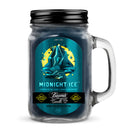 Beamer Candle Co. 12oz & 4oz Glass Mason Jars - Midnight Ice