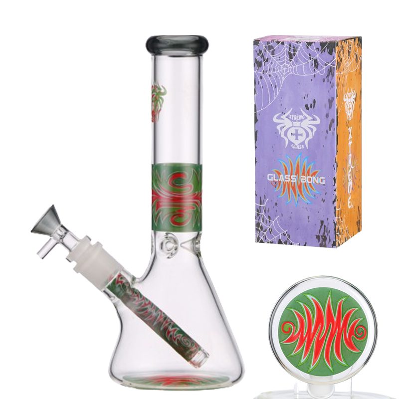 O Xtreme | 10" Glass water bong [K4]