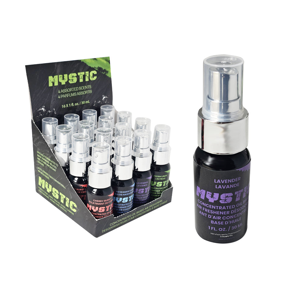 SC Mystic Air Freshener 16 ct display CANADIAN BRAND to replace ameri