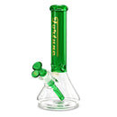 Fortune | 14" Nova Beaker Bong – 7mm Glass Glass Bong Fortune Green
