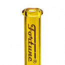 Fortune | 10" Dual-Tone Geometric Beaker Bong Glass Bong Fortune