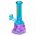 Fortune | 10" Novelty Helmet Glass Water Pipe Glass Bong Fortune Blue