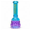 Fortune | 10" Novelty Helmet Glass Water Pipe Glass Bong Fortune