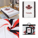 Digital Printed Single layer 1 ply Licensed Fleece Blanket [Combo-A] Blanket Canadian Distributor Canada