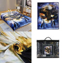 Digital Printed Single layer 1 ply Licensed Fleece Blanket [Combo-B] Blanket Canadian Distributor Eagle
