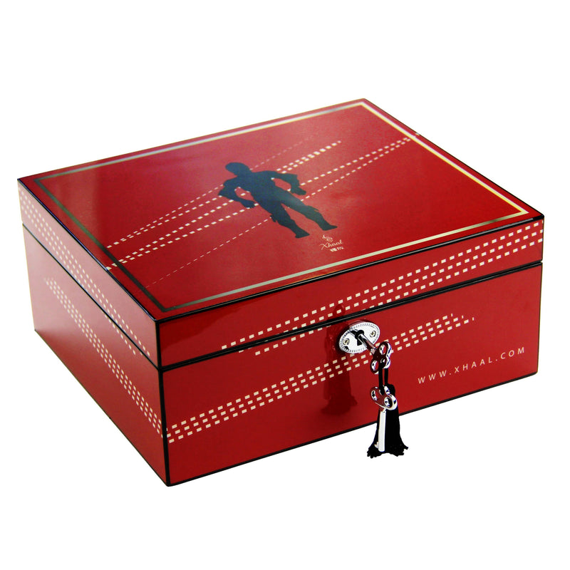 HUMIDOR | RED- - One Wholesale