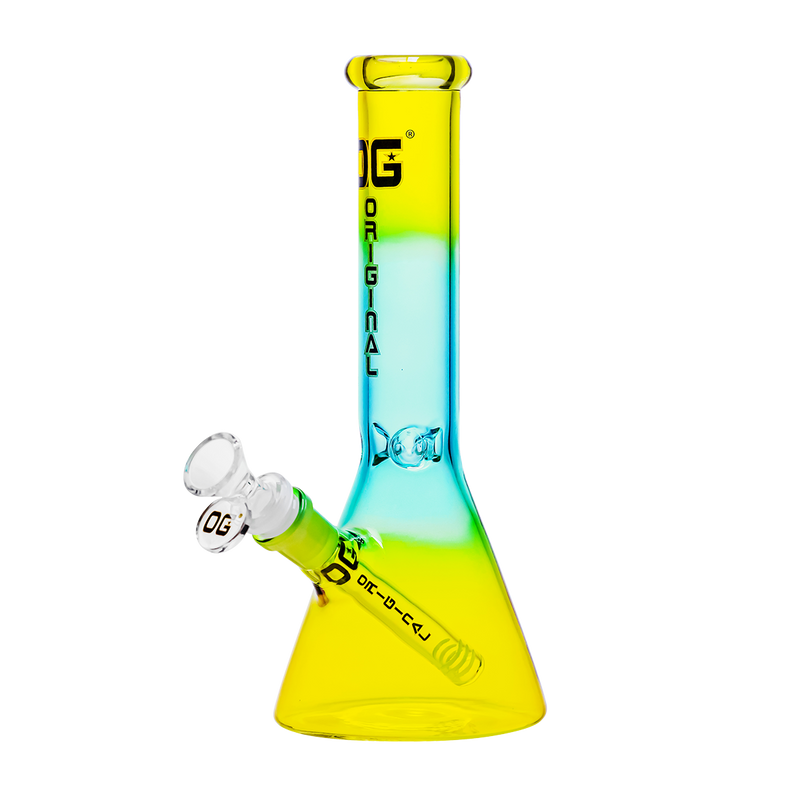 SC OG Original 10" Full Multi Coloured Neon Bongs