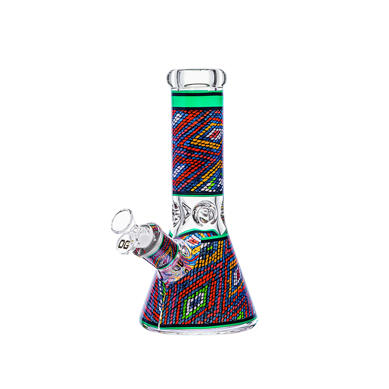 SC 9" OG Original 9mm Mosaic Pattern Bongs Assorted Colours