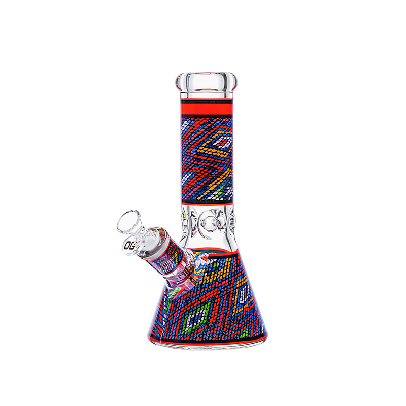 SC 9" OG Original 9mm Mosaic Pattern Bongs Assorted Colours