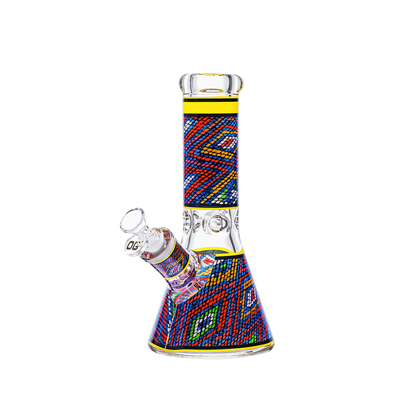 SC 9" OG Original 9mm Mosaic Pattern Bongs Assorted Colours