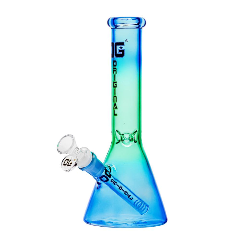 SC OG Original 10" Full Multi Coloured Neon Bongs