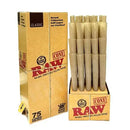 SC Raw Classic Hemp King Size Pre-Rolled Cones 75 Pack