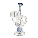 Ooze | Quartz Mini Rig - Swell Glass Rig Cannatron Ultra Marine