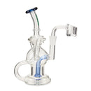 Ooze | Quartz Mini Rig - Swell Glass Rig Cannatron