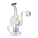 Ooze | Quartz Mini Rig - Swell Glass Rig Cannatron