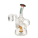 Ooze | Quartz Mini Rig - Flood Glass Rig Cannatron Sea Sand Amber