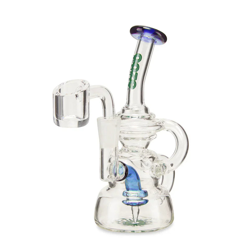 O Ooze | Quartz Mini Rig - Rip Tide