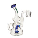 Ooze | Quartz Mini Rig - Flood Glass Rig Cannatron