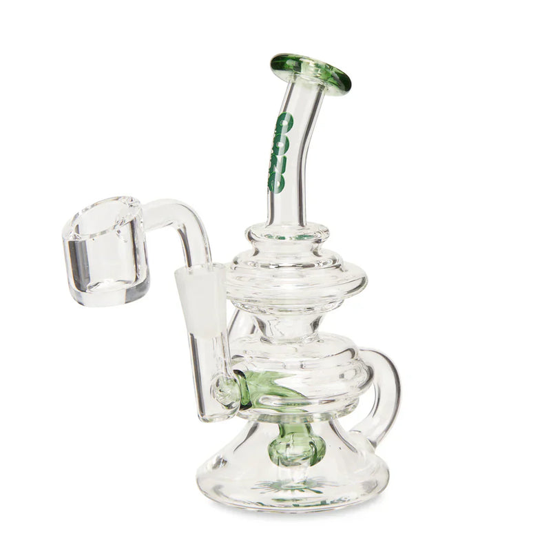 O Ooze | Quartz Mini Rig - Rip Tide