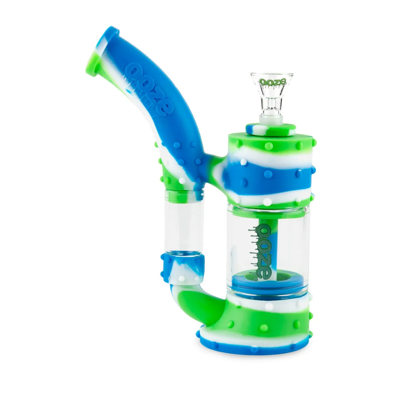 O Ooze | Stack Pipe Silicone Water Bubbler & Dab Rig