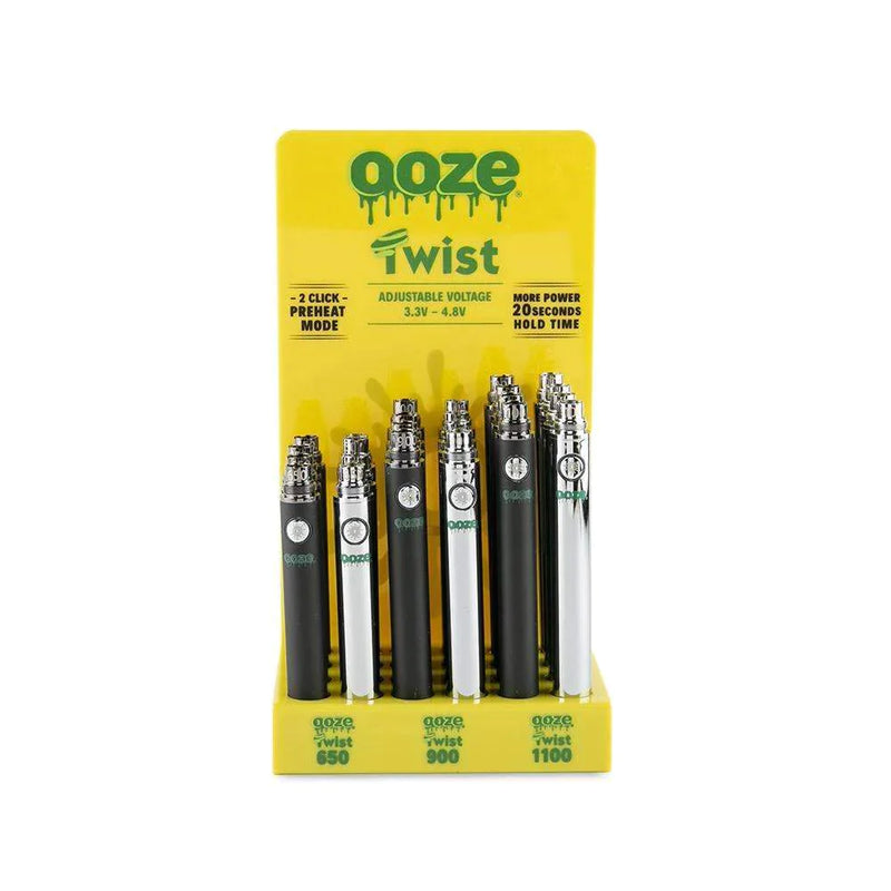 O Ooze | Twist Vape Pen 24ct Battery Display