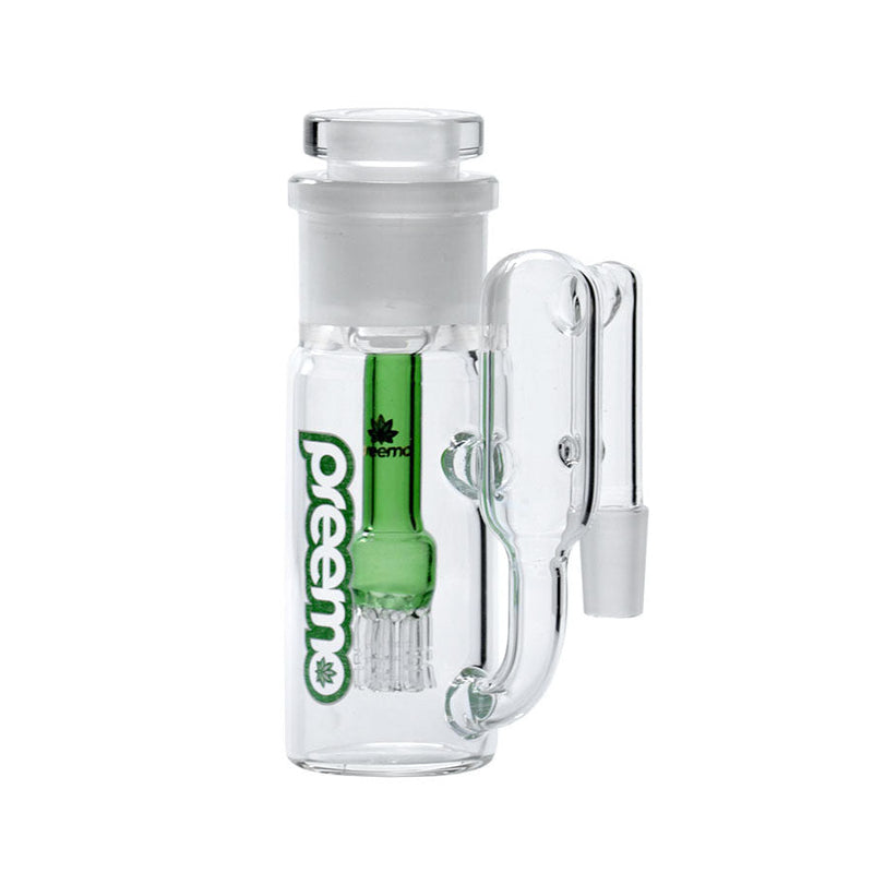 Preemo | 2-Piece Shower Tree Ashcatcher – Removable Perc Diffuser [P048] Ashcatcher · Percolator · Filter · Mouthpiece preemo GREEN
