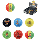 Honey Puff | Round Ashtrays – Mixed Designs [P1214] - 6 packs Metal Ashtray Canadian Distributor