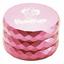 Honey Puff | 4 Parts 53mm Grinder [P1237] Regular Grinder Canadian Distributor Pink