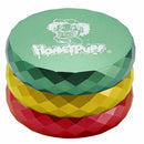 Honey Puff | 4 Parts 53mm Grinder [P1237] Regular Grinder Canadian Distributor Rasta