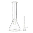 8" Clear Glass Beaker Bong Glass Bong Super Supplys Inc