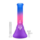 12.5" Frosted Gradient Diamond-Cut Beaker