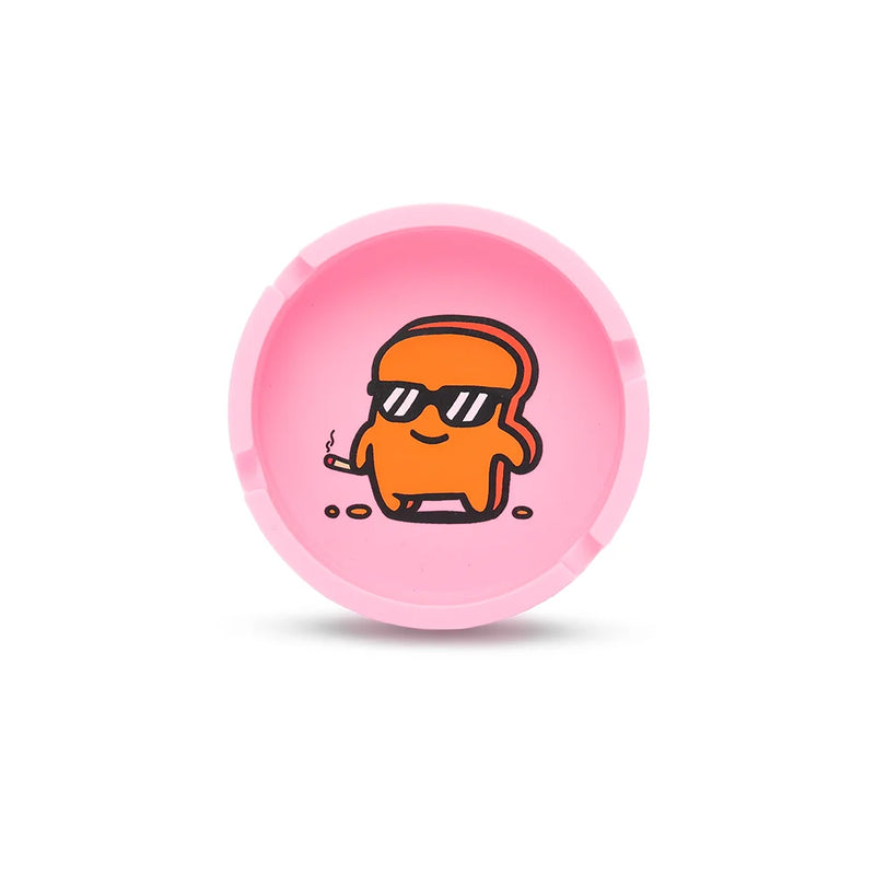 Choast | 3.5″ Silicone Ashtray – Heat-Resistant & Durable Silicone Ashtray Choast Pink